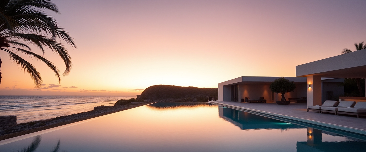 Luxury ocean-view condo in Puerto Vallarta, featuring modern design, private terrace, and resort-style amenities—perfect for vacation rentals or investment.